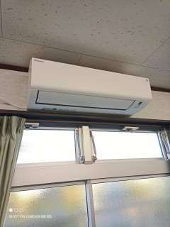 会館がもっと快適に！エアコンが新しくなりました