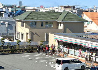 菜の花満開だよ！江戸サイごーちゃん送別ライド