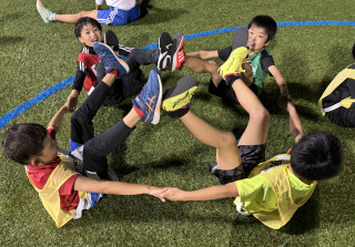 仲良しストレッチ♬.*ﾟ