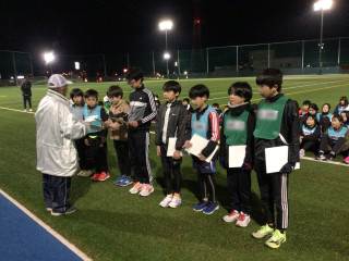 2/23 袋井駅伝のチーム内表彰式