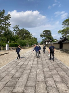 6月1日公開ハイキング　法隆寺まで歩きました