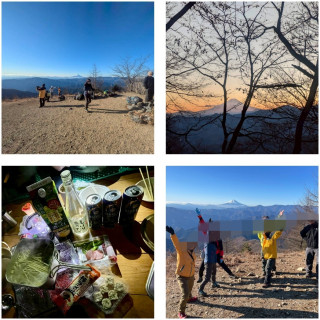 奥多摩　鷹ノ巣山　小屋泊忘年山行