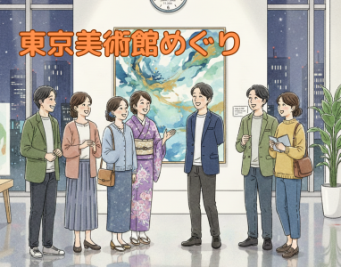 東京美術館めぐり
