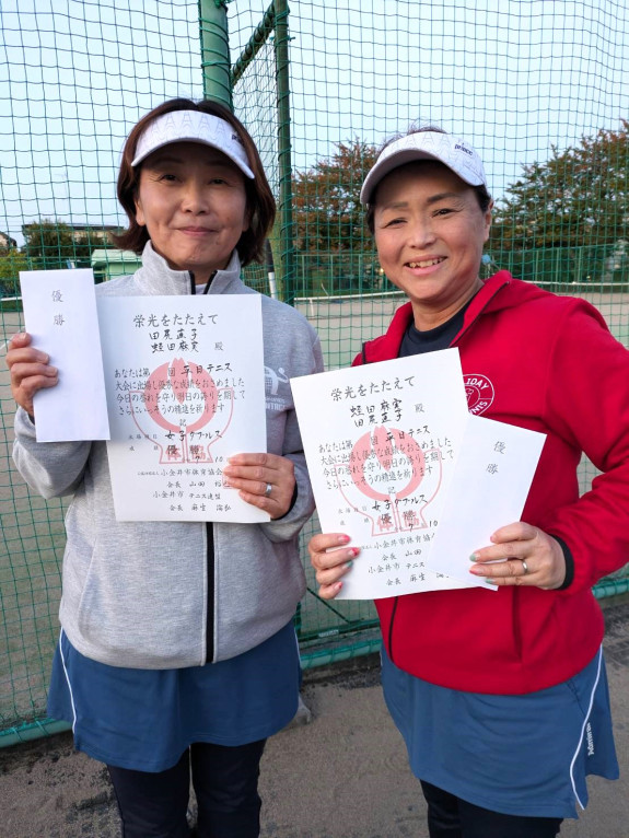 【試合結果】R7平日テニス大会（10/30開催）