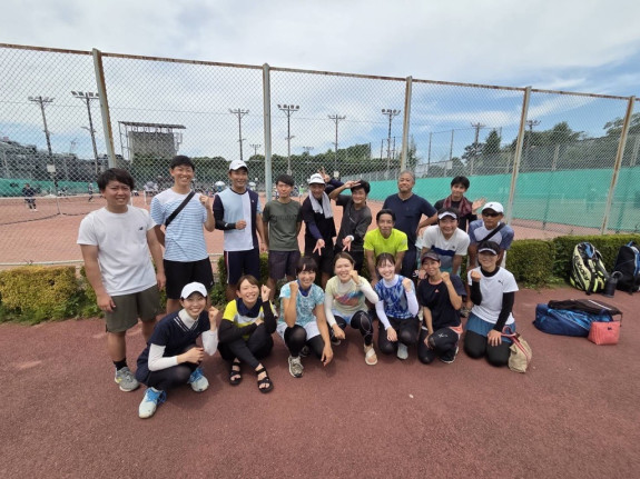 【結果報告】東京都市町村対抗テニス大会7/27開催