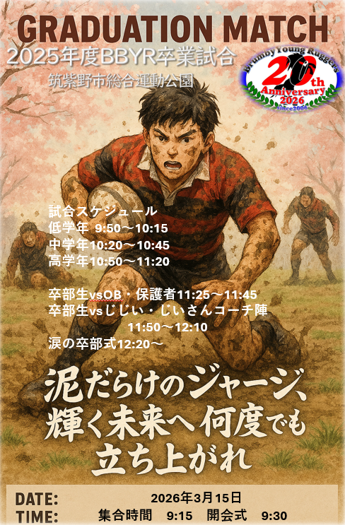 2025年度　卒部式