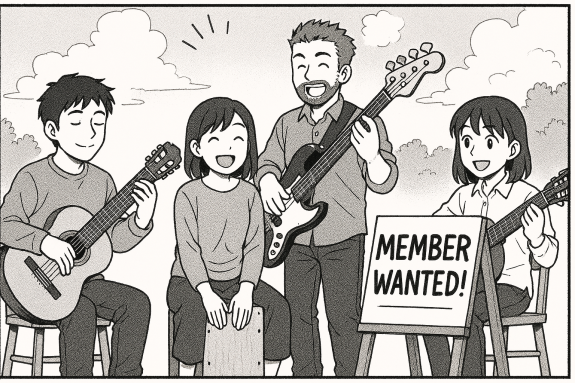 ギターアンサンブルを一緒に楽しみませんか？